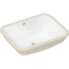 Umywalka podblatowa 450/350 bez otworu na baterię, z przelewem, SmartClean Biały Xuniva Q HANSGROHE 61052450