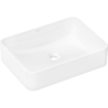 Umywalka nablatowa 550/400 bez otwor na baterię, bez przelewu, SmartClean Biały Xuniva Q HANSGROHE 61075450