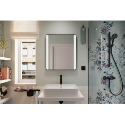 Umywalka nablatowa 550/400 bez otwor na baterię, bez przelewu, SmartClean Biały Xuniva Q HANSGROHE 61075450