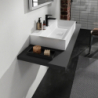 Umywalka wpuszczana w blat 800/480, szlifowana z otworem na baterię, bez przelewu, SmartClean Biały Xevolos E HANSGROHE 61098450