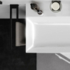 Umywalka wisząca 1000/480 z 2 otworami na baterie, bez przelewu, SmartClean Biały Xevolos E HANSGROHE 61110450