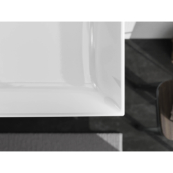 Umywalka wpuszczana 1200/480, szlifowana z otworem na baterię, bez przelewu, SmartClean Biały Xevolos E HANSGROHE 61113450