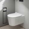Miska wisząca WC 540, bezkołnierzowa AquaFall Flush, SmartClean Biały EluPura S HANSGROHE 61118450