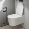 Miska wisząca WC 540, bezkołnierzowa AquaFall Flush, SmartClean Biały EluPura S HANSGROHE 61118450