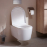 Miska wisząca WC 540, bezkołnierzowa AquaFall Flush, SmartClean Biały EluPura S HANSGROHE 61118450