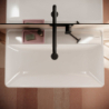 Umywalka wisząca 800/480 bez otworu na baterię, bez przelewu, SmartClean Biały Xanuia Q HANSGROHE 61139450