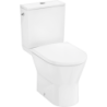 Kompakt WC 640, odpływ poziomy, przyłącze z boku, SmartClean, z deską WC, SoftClose, Biały EluPura Original S HANSGROHE 61166450