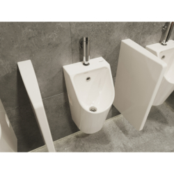 Pisuar z zasilaniem od tyłu, odpływ z tyłu, bezkołnierzowy, SmartClean Biały EluPura Original S HANSGROHE 61174450