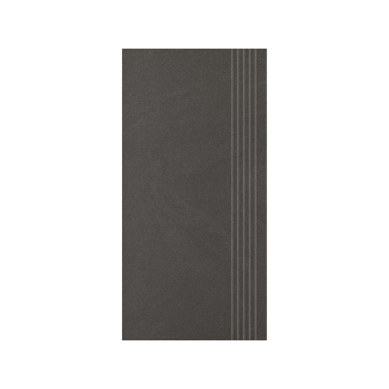 ROCKSTONE GRAFIT STOPNICA PROSTA NACINANA MAT. 29,8X59,8 GAT.1 (P.50701)