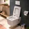 Miska WC 540 AquaChannel Flush, SmartClean, z deską WC, SoftClose, QuickRelease Biały EluPura Original Q HANSGROHE 61182450