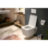 Miska WC 540 AquaChannel Flush, SmartClean, z deską WC, SoftClose, QuickRelease Biały EluPura Original Q HANSGROHE 61182450