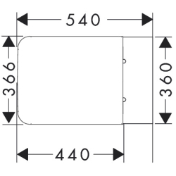 Miska WC 540, bezkołnierza AquaFall Flush, HygieneEffect, z deską WC, SoftClose, QuickRelease Biały EluPura Q HANSGROHE 62023450