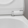 Miska WC 540, bezkołnierza, AquaHelix Flush, HygieneEffect, z deską WC, SoftClose, Slim Biały EluPura S HANSGROHE 62025450