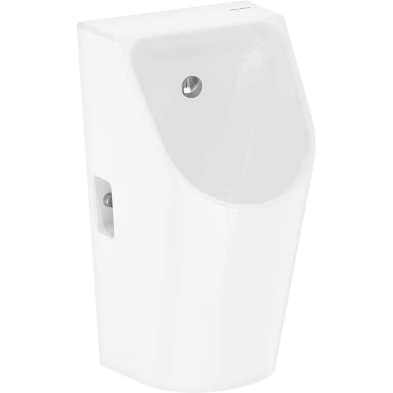 Pisuar z zasilaniem od tyłu, odpływ z tyłu, bezkołnierzowy, HygieneEffect Biały EluPura Original S HANSGROHE 62048450