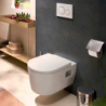 Miska WC 540 AquaChannel Flush, HygieneEffect, z deską WC, SoftClose, QuickRelease Biały EluPura Original S HANSGROHE 62050450