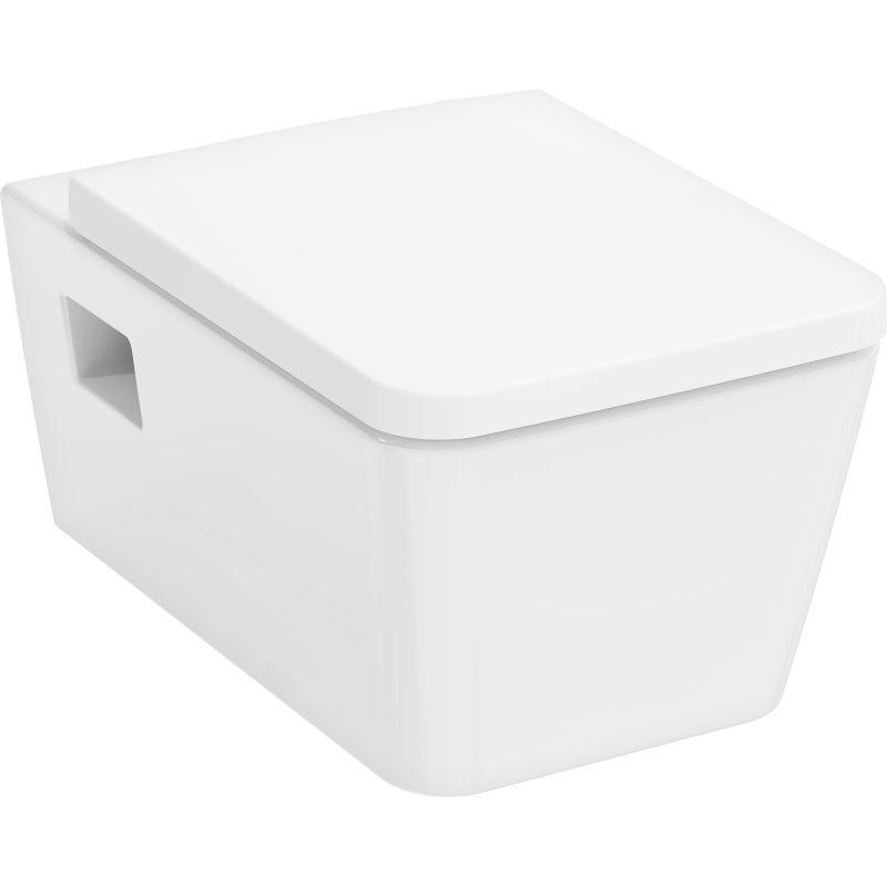 Miska WC 540 AquaChannel Flush, HygieneEffect, z deską WC, SoftClose, QuickRelease Biały EluPura Original Q HANSGROHE 62051450