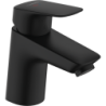 Jednouchwytowa bateria umywalkowa 70 CoolStart z kompletem odpływowym z cięgłem Czarny Matowy Logis HANSGROHE 71072670