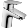 Jednouchwytowa bateria umywalkowa 70 CoolStart bez kompletu odpływowego Chrom Logis HANSGROHE 71073000