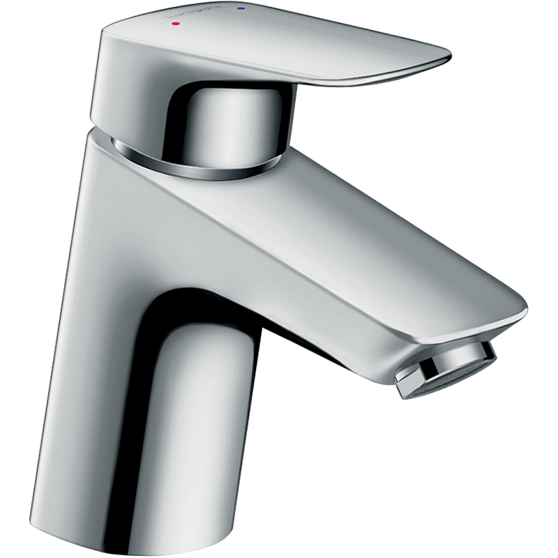 Bateria umyw. 70 LowPressure do bezciśnieniowych podgrzewaczy wody z kpl odpływowym Push-Open Chrom Logis HANSGROHE 71074000