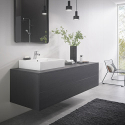 Jednouchwytowa bateria umywalkowa 70 z kompletem odpływowym Push-Open Chrom Logis HANSGROHE 71077000
