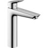 Jednouchwytowa bateria umywalkowa 190 z kompletem odpływowym z cięgłem Chrom Logis HANSGROHE 71090000