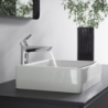 Jednouchwytowa bateria umywalkowa 190 z kompletem odpływowym z cięgłem Chrom Logis HANSGROHE 71090000