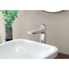Jednouchwytowa bateria umywalkowa 190 z kompletem odpływowym z cięgłem Chrom Logis HANSGROHE 71090000