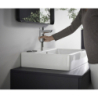 Jednouchwytowa bateria umywalkowa 100 z kompletem odpływowym z cięgłem Chrom Logis HANSGROHE 71100000