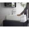 Jednouchwytowa bateria umywalkowa 100 z kompletem odpływowym z cięgłem Chrom Logis HANSGROHE 71100000