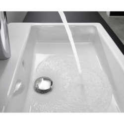 Jednouchwytowa bateria umywalkowa 100 bez kompletu odpływowego Chrom Logis HANSGROHE 71101000