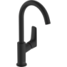 Jednouchwytowa bateria umywalkowa 210 z obrotową wylewką bez kompletu odpływowego Czarny Matowy Logis HANSGROHE 71131670