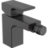 Jednouchwytowa bateria bidetowa z metalowym kompletem odpływowym Czarny Matowy Vernis Shape HANSGROHE 71219670