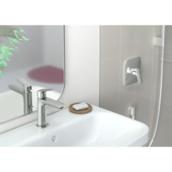 Jednouchwytowa bateria umywalkowa 110 Fine bez kompletu odpływowego Chrom Logis HANSGROHE 71253000
