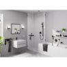 Jednouchwytowa bateria umywalkowa 110 Fine CoolStart bez kompletu odpływowego Czarny Matowy Logis HANSGROHE 71255670