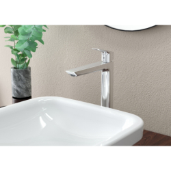 Jednouchwytowa bateria umywalkowa 240 Fine bez kompletu odpływowego Chrom Logis HANSGROHE 71258000