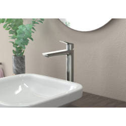 Jednouchwytowa bateria umywalkowa 240 Fine bez kompletu odpływowego Chrom Logis HANSGROHE 71258000