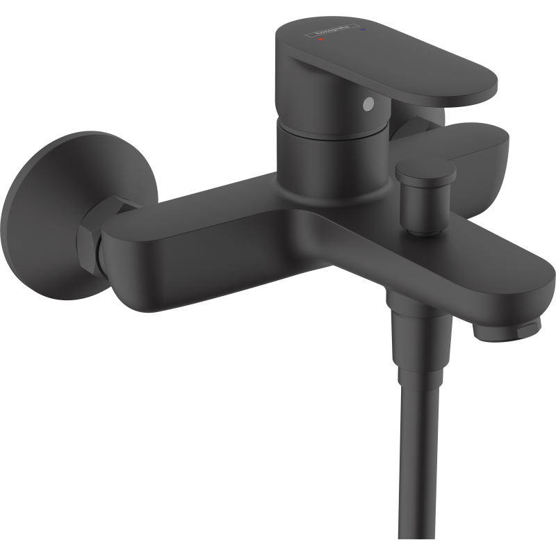 Jednouchwytowa bateria wannowa, natynkowa Czarny Matowy Vernis Blend HANSGROHE 71440670
