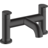 2-otworowa bateria na brzeg wanny Czarny Matowy Vernis Blend HANSGROHE 71442670