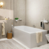 Jednouchwytowa bateria wannowa Monotrou bez przełącznika ciśnieniowego Chrom Vernis Blend HANSGROHE 71443000