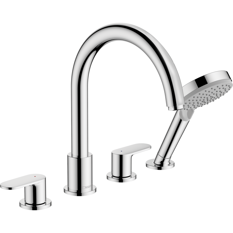 4-otworowa bateria na brzeg wanny Chrom Vernis Blend HANSGROHE 71456000