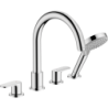 4-otworowa bateria na brzeg wanny Chrom Vernis Blend HANSGROHE 71456000