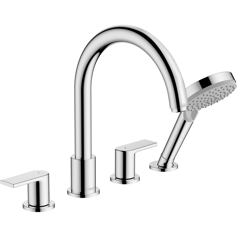 4-otworowa bateria na brzeg wanny Chrom Vernis Shape HANSGROHE 71459000