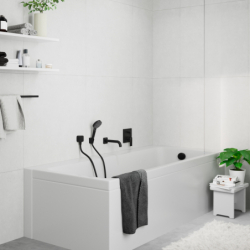 Wylewka wannowa Czarny Matowy Vernis Shape HANSGROHE 71460670