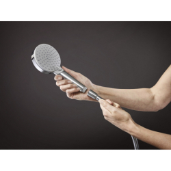 2-otw. bateria na brzeg wanny z zaw. Przełącz. i główką prysznicową Vernis Blend Vario Chrom Vernis Shape HANSGROHE 71462000