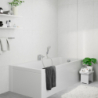 Jednouchwytowa bateria wannowa Monotrou z przełącznikiem ciśnieniowym Chrom Vernis Shape HANSGROHE 71463000
