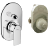 Podtynkowa bateria wannowa z element podstawowym Chrom Vernis Shape HANSGROHE 71472000