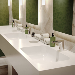 Elektroniczna bateria umywalkowa ze wstępną regulacją temperatury, zasilana z sieci 230 V Chrom Vernis Blend HANSGROHE 71501000