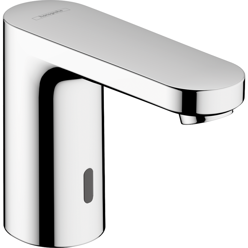 Elektroniczna bateria umywalkowa ze wstępną regulacją temperatury, zasilana baterią Chrom Vernis Blend HANSGROHE 71502000