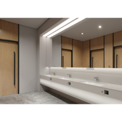 Elektroniczna bateria umywalkowa ze wstępną regulacją temperatury, zasilana baterią Chrom Vernis Blend HANSGROHE 71502000