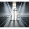 Jednouchwytowa bateria umywalkowa 100 z kompletem odpływowym z cięgłem Chrom Vernis Blend HANSGROHE 71551000